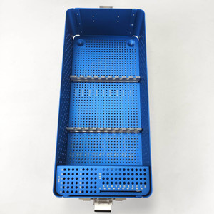 กล่องฆ่าเชื้อสำหรับเครื่องมือผ่าตัดกระดูกและข้อทางการแพทย์ทำจากสแตนเลส ขายดี สำหรับตะปูตรึงกระดูกต้นขา - Product Image 2