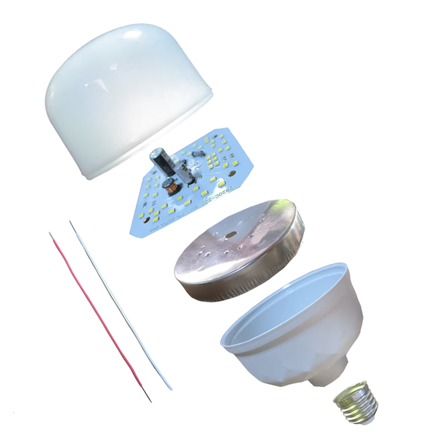 Hot Sale 12W LED Chip Super Lumen Source Dob Module High Efficiency 6500K E27/B22 Light Bulb with Dob Pcb Square Board