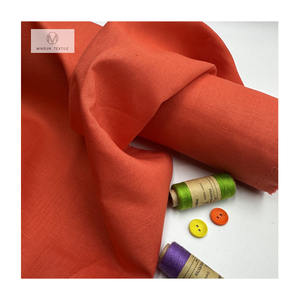 Tela de Camisas Mindun, Tela Lisa Teñida, Tejido Suave de Color Sólido, Tela de <span class=keywords><strong>Lino</strong></span> y Algodón al por Mayor para <span class=keywords><strong>Ropa</strong></span> Francesa, Irlandesa e Italiana - Product Image 1
