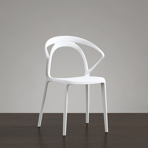 Thiết kế hiện đại bazhou nhà máy Bán Buôn Đồ nội thất nhà hàng ngoài trời Heavy Duty đen nhựa Ghế ăn cho bán - Product Image 2