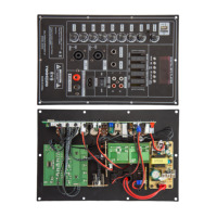 12V Ses Güç Amplifikatörü Kartı 50W FM Radyo USB TF AUX Girişi Dijital Ekran Büyük Uzaktan Kumanda, Demir Taban ve Halka Trafosu