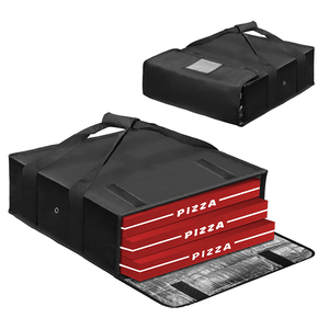 Bolsa de entrega de comida de <span class=keywords><strong>Pizza</strong></span> aislada Transportistas térmicos profesionales de <span class=keywords><strong>pizza</strong></span> caliente para transporte Bolsas de calentador de <span class=keywords><strong>pizza</strong></span> de servicio pesado - Product Image 2
