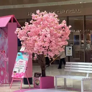 Árbol Artificial de Flor de Cerezo y Flor de Melocotón para Decoración de Grandes Centros Comerciales y Áreas Escénicas - Product Image 5