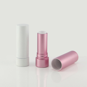 독특한 디자인 반짝 이는 레드 푸시 업 빈 라운드 알루미늄 립스틱 튜브 - Product Image 5