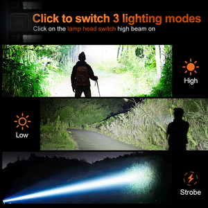 Haute Lumen Rechargeable Blanc Laser LED Jaune Bleu UV Puissance Batterie Étendue pour Escalade Explorer Camping Lumière Phare - Product Image 3
