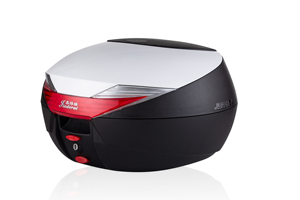 Marque JDR Boîte supérieure de moto de 42L avec conception étanche Boîte de rangement pour moto <span class=keywords><strong>Coffre</strong></span> de vélo - Product Image 2