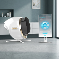 Analizador de Piel Facial 3D Profesional Inteligente, Espejo Analizador de Piel, Máquina Analizadora de Piel con Análisis Facial 3D
