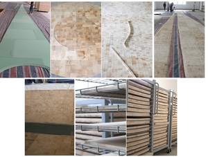 Vendita diretta della fabbrica cinese 2 'x 4' 3/4 "griglia spessa con punteggio di Balsa legno a basso peso pannello in legno di Balsa a grana fine alta rigidità - Product Image 6