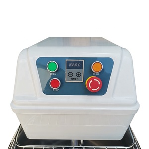 Thương mại tự động thép không gỉ xoắn ốc bột trộn điều chỉnh tốc độ nhào máy cho bánh pizza và thịt - Product Image 5