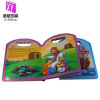 Livre de la Bible personnalisé pour enfants Livre en carton épais avec impression de formes découpées