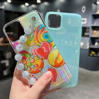 Funda Brillo con 2 en 1 uso ruo carcasas para cell con pulsera phone case for iphone 13 Pro Max accessories Mobile protective