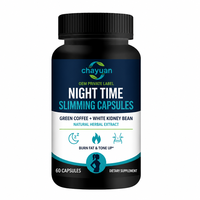 Pilules minceur OEM, extrait d'herbes naturelles de café vert et de haricot blanc, capsules, nouvelle formule, capsules de perte de poids rapide pour la nuit