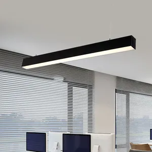 High Quality Office Pendant Light Aluminum Silver 36W Suspended Led Hanging Light