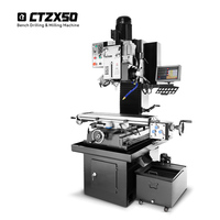 CTZX50 nouvelle machine à tarauder manuelle de qualité industrielle grille d'alimentation automatique robuste affichage numérique vertical MT4
