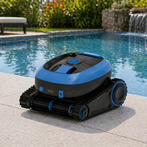 Limpiador de Piscinas Robótico Inalámbrico Inteligente, <span class=keywords><strong>Portátil</strong></span>, de ABS, <span class=keywords><strong>para</strong></span> Escalar Paredes, con Operación Automática - Product Image 1
