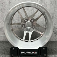 Jantes forgées Bku 5x120.65 Beadlock 18 19 20 pouces, finition polie, pour Chevrolet Corvette C6 C5 C7 C8 C4 ZR1 Z06