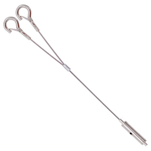 Tùy Chỉnh Chất Lượng Cao Đèn Dây Gắn Treo Kit Acoustic Trần Lưới Loại Chiếu Sáng Treo Dây Thép Cáp Bộ Dụng Cụ - Product Image 5