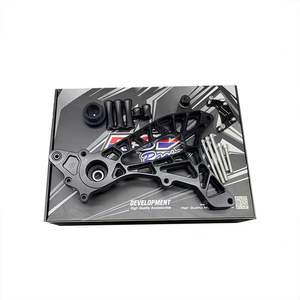 एक्समैक्स 300 रेसिंग रियर स्विंगआर्म एडाप्टर ब्रैकेट संशोधित क्रैक कम मिश्र धातु स्विंगआर्म स्टील एल्यूमीनियम भाग - Product Image 4