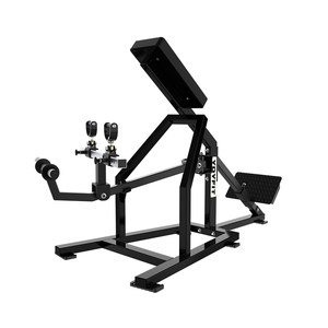 <span class=keywords><strong>Banc</strong></span> de <span class=keywords><strong>musculation</strong></span> commercial en acier inoxydable pour salle de sport, machine à tirage en T pour les bras et les triceps - Product Image 2
