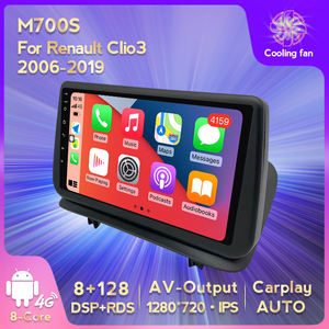 MEKEDE Android 11 8core 8 + 128G navigation gps pour <span class=keywords><strong>Renault</strong></span> <span class=keywords><strong>Clio3</strong></span> 2006-2019 autoradio colling fan IPS écran GPS BT lecteur dvd - Product Image 2