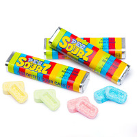 Futai Food 7g Zure Fruitige Meerkleurige Zoete Tabletten Snoepstokjes Suiker in Doos