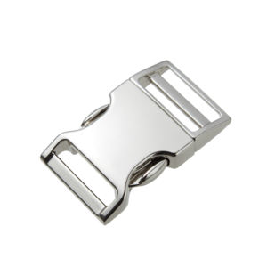 CLIPON AK503-100-NKL Hebilla Metálica, Patente de EE. UU./UE, Alta Resistencia, Apta para Productos de Exterior, Collar/Correa/Arnés para Mascotas - Product Image 1