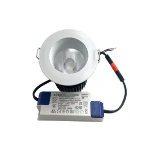 Cob регулируемое освещение 20 Вт круглый встраиваемый настенный светильник Потолочные светодиодные светильники