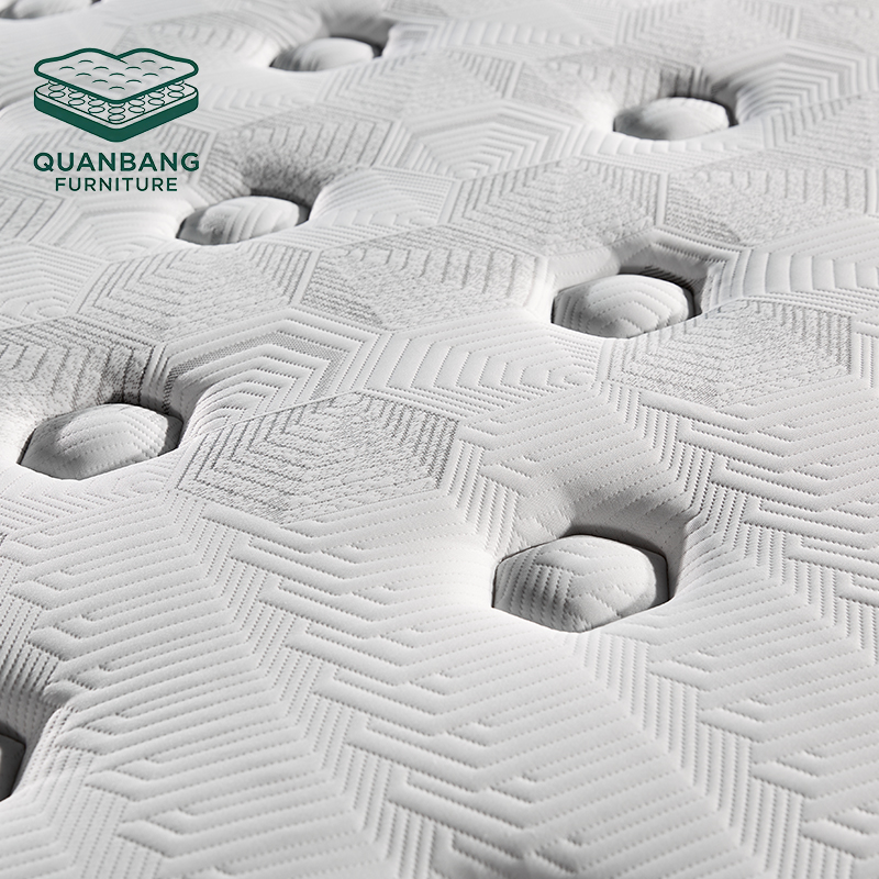 Factory Customized Premium Honeycomb Mattress Fabric 3D Embossed Geometric Jacquard Bedding Material For Hotel & Home