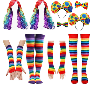 Kostum badut wanita untuk Cosplay pesta dewasa karnaval <span class=keywords><strong>Halloween</strong></span> dewasa perempuan sirkus pakaian Cosplay badut - Product Image 6