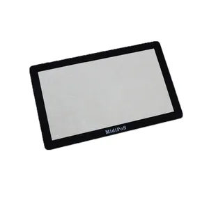 5mm Silk Screen Printing Designer High Temperature Tempered Glass For Touch Panel