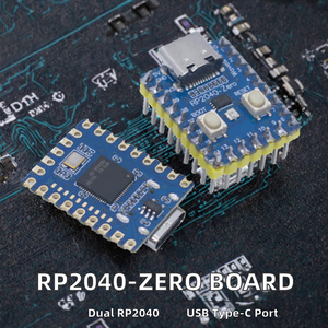 HKST RP2040-Zero Microcontroller Development <b>Board</b> USB Type-C Dual-Core Cortex M0+ Mini MCU Module <b>Pin</b> Header China - Product Image 6