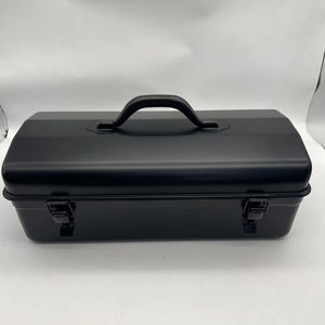 Caja de Herramientas de Metal para Camping Y430, Caja de Almacenamiento Extra Grande, Maleta Portátil, Resistente al Agua y al Óxido, Organizador de Herramientas - Product Image 1