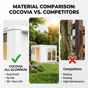 Cocovia - Villa Prefabricada <span class=keywords><strong>de</strong></span> Aluminio, <span class=keywords><strong>Diseño</strong></span> Modular para Residencias Costeras, Resorts, Cabañas <span class=keywords><strong>de</strong></span> Vacaciones, Cabaña Modular para Resorts - Product Image 3