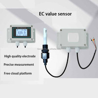 Capteur multiparamètres de qualité de l'eau, ph, Ec, conductivité, salinité, TDS, détecteur intégré de température, électrode RS485