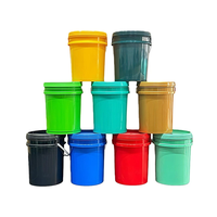 Seau en plastique PP de type gallon américain Lianhao, emballage plastique, vente en gros d'usine OEM ODM pour les distributeurs