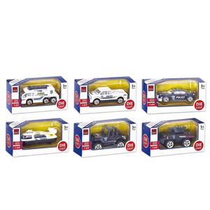 Caliente de rueda libre diecast coche de 1:64 Aleación de policía coche de juguete - Product Image 5