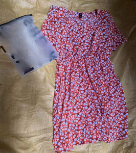 Vestido Maxi Tie Dye para Mujer, Elegante, Moda Otoñal, Espalda Descubierta, Cintura Imperio, Color Sólido, Verano, Largo hasta la Rodilla, Casual de Playa - Product Image 2