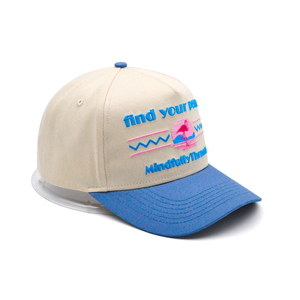 Casquette de baseball personnalisée OEM broderie 3D hommes décontracté extérieur course à pied fermoir boucle broderie 3D personnalisé hommes chapeau casquette de baseball - Product Image 4