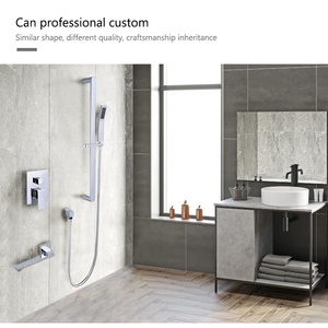 <span class=keywords><strong>Robinet</strong></span> moderne Offre Spéciale Mélangeur de douche mural <span class=keywords><strong>flexible</strong></span> intégré à 2 fonctions - Product Image 6