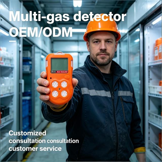 BX616  Multi Gas Detector for Industrial Water Proof Anti Explosion High Precision,1 Year Warranty