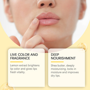 Lemon ginger <b>lip</b> Balm Lemon moisturizing Care Anti-dry and chapped Nourishing <b>Lip</b> Balm - Product Image 3