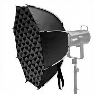 Para Difusor Octagonal de 25.6 Pulgadas con Soporte Bowens de Liberación Rápida, Compatible con <span class=keywords><strong>Godox</strong></span> <span class=keywords><strong>SL60w</strong></span> 120d - Product Image 3