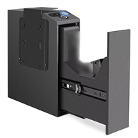 Coffre-fort de sécurité XBT-T3 pour le bureau à domicile avec clé de mot de passe d'empreinte digitale Nouveau pistolet à pousser et à tirer automatique pour la maison et le bureau