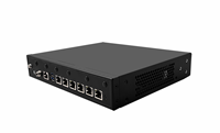 Perangkat Firewall Keamanan Jaringan MAITUO Intel C3338R DDR4 RAM 6 Port Router SD-WAN Desktop PC Industri Pfsense/Opnsense