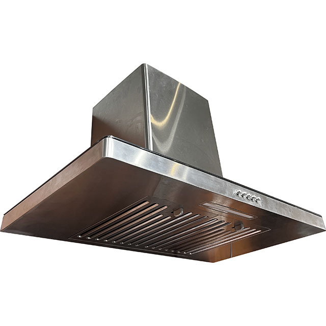 New Design Wall Mounted Smart Range Hoods European Stainless Steel Auto Clean Range Cooker Hood
