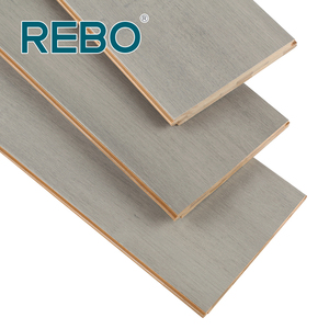 Carbonized dọc ép tre rắn gỗ T & G bấm vào khóa sàn - Product Image 5