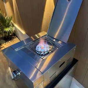 Fornello a gas da incasso Fierce Burner per cucina esterna, barbecue, isola, in <span class=keywords><strong>acciaio</strong></span> inox 304 - Product Image 4