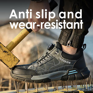 Scarpe Antinfortunistiche Leggere e Traspiranti Unisex con Suola in TPU, Punta in Acciaio e Tomaia in PVC per Escursionismo Invernale, Uso in Fabbrica e <span class=keywords><strong>Lavoro</strong></span> all'Aperto - Product Image 2