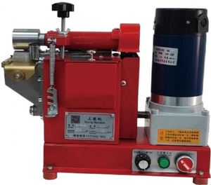 Machine de découpe automatique 45 mm pour empeignes et semelles de chaussures en cuir avec moteur et rouleau robuste – Offre Spéciale - Product Image 1