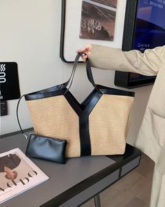 Top 2025 Mùa Hè/Mùa Đông không thấm nước YS Thương hiệu Mới công suất lớn rơm Sứ Giả Vai Túi chuỗi cho giải trí kỳ nghỉ du lịch - Product Image 1